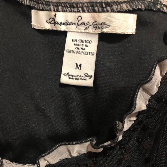 American Rag Black and Tan Dress | Size Medium - Picture 5 of 6